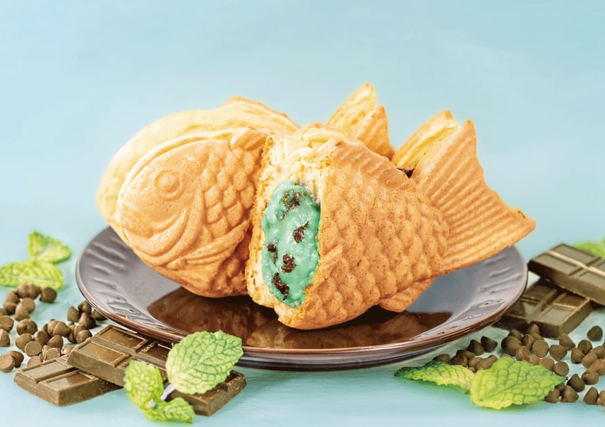 たい焼き(チョコミントクリーム)の投稿画像